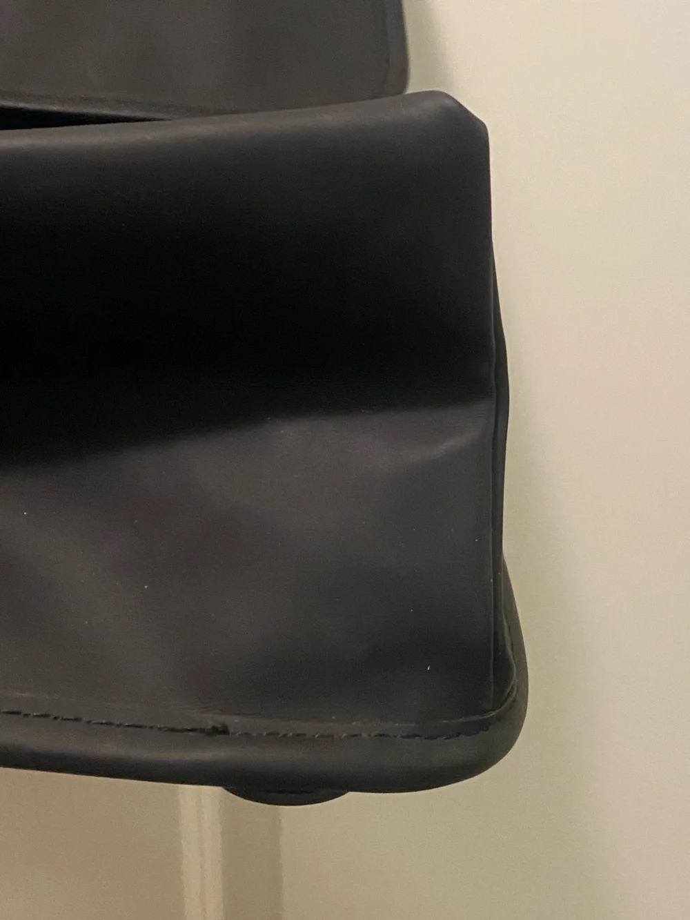 Rains Black Minimal Backpack